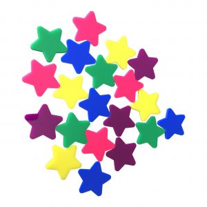 20 Pack Rainbow Stars